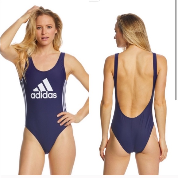 Adidas Swim High Rise One Piece Suit Poshmark